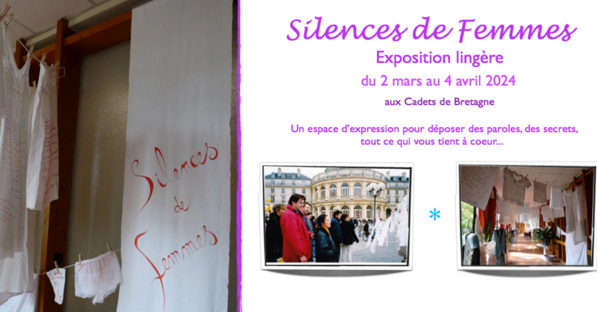 Silences de Femmes : une exposition pour libérer la parole aux Cadets de Bretagne