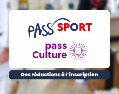 Pass’Sport et Pass Culture : deux dispositifs jeunesse pour bénéficier de réductions à l’inscription