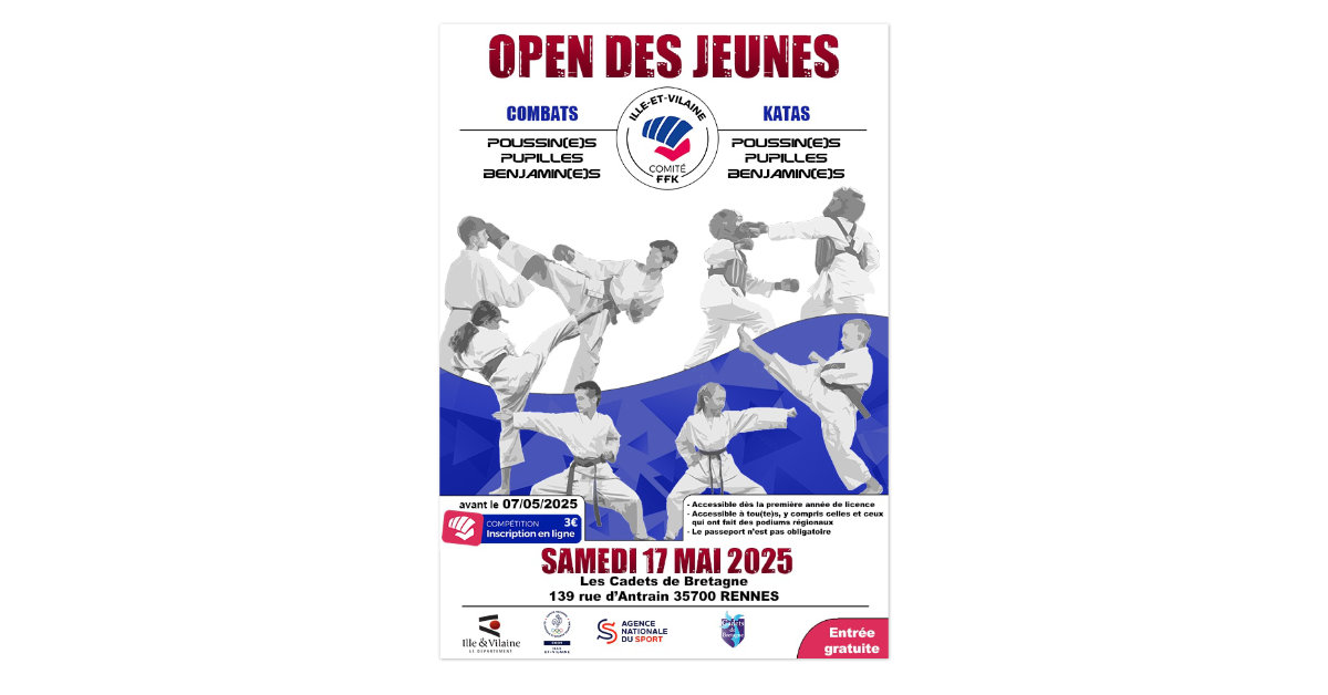 Karaté Combat – Open des jeunes