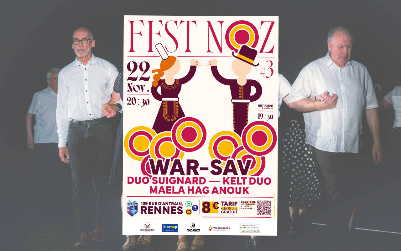 Réservez votre 17 décembre, Fest-noz, Assemblée Générale et autres : l'actualité des Cadets de Bretagne