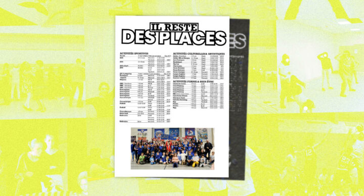 Il reste des places : en novembre, trouvez votre activité !