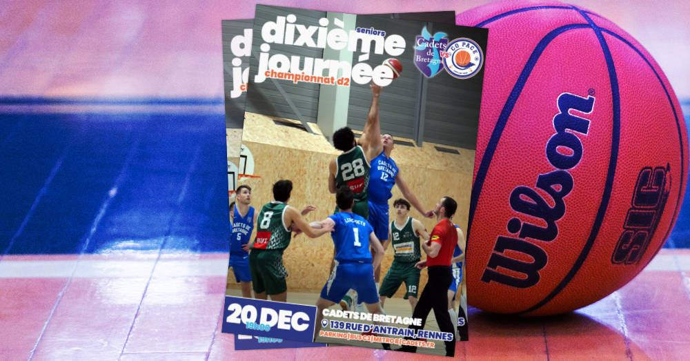 Basketball : Cadets de Bretagne vs CO Pacé