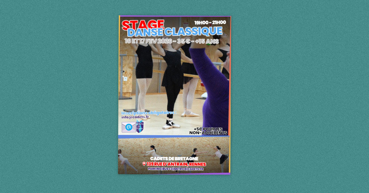 Stage de danse classique